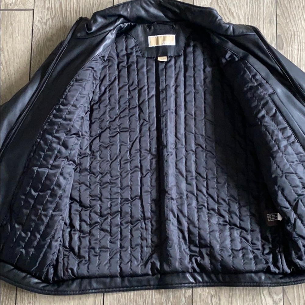 Michael Kors men’s leather jacket. - Picture 2 of 4